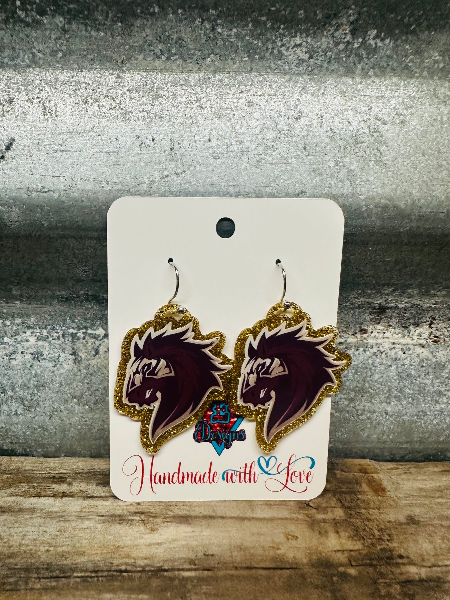 Devine Warhorses Dangle Earrings