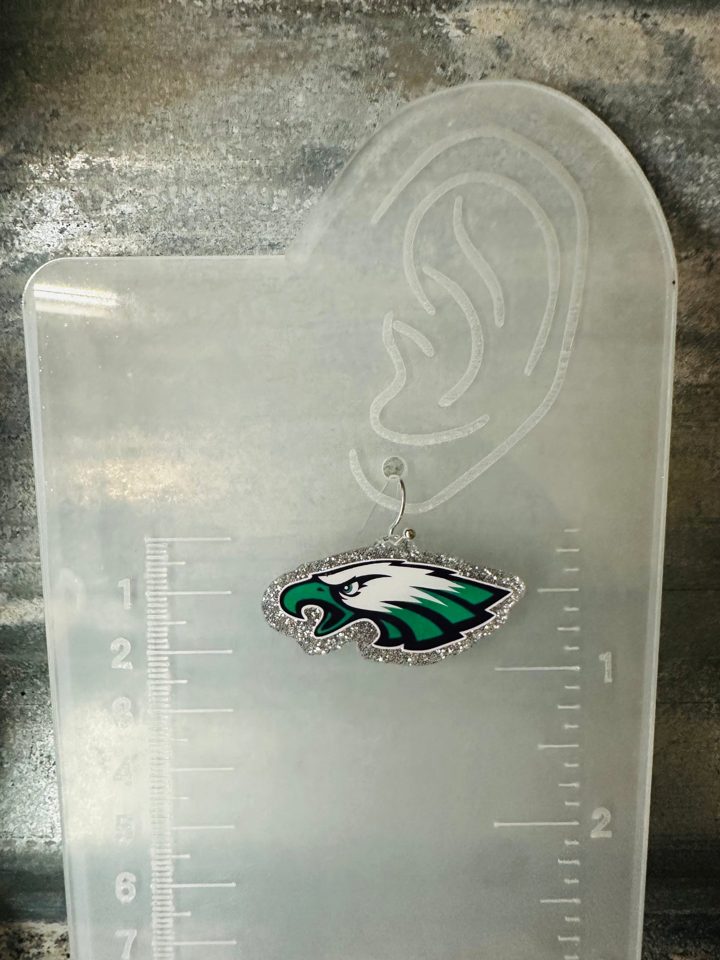Pleasanton Eagles Dangle Earrings