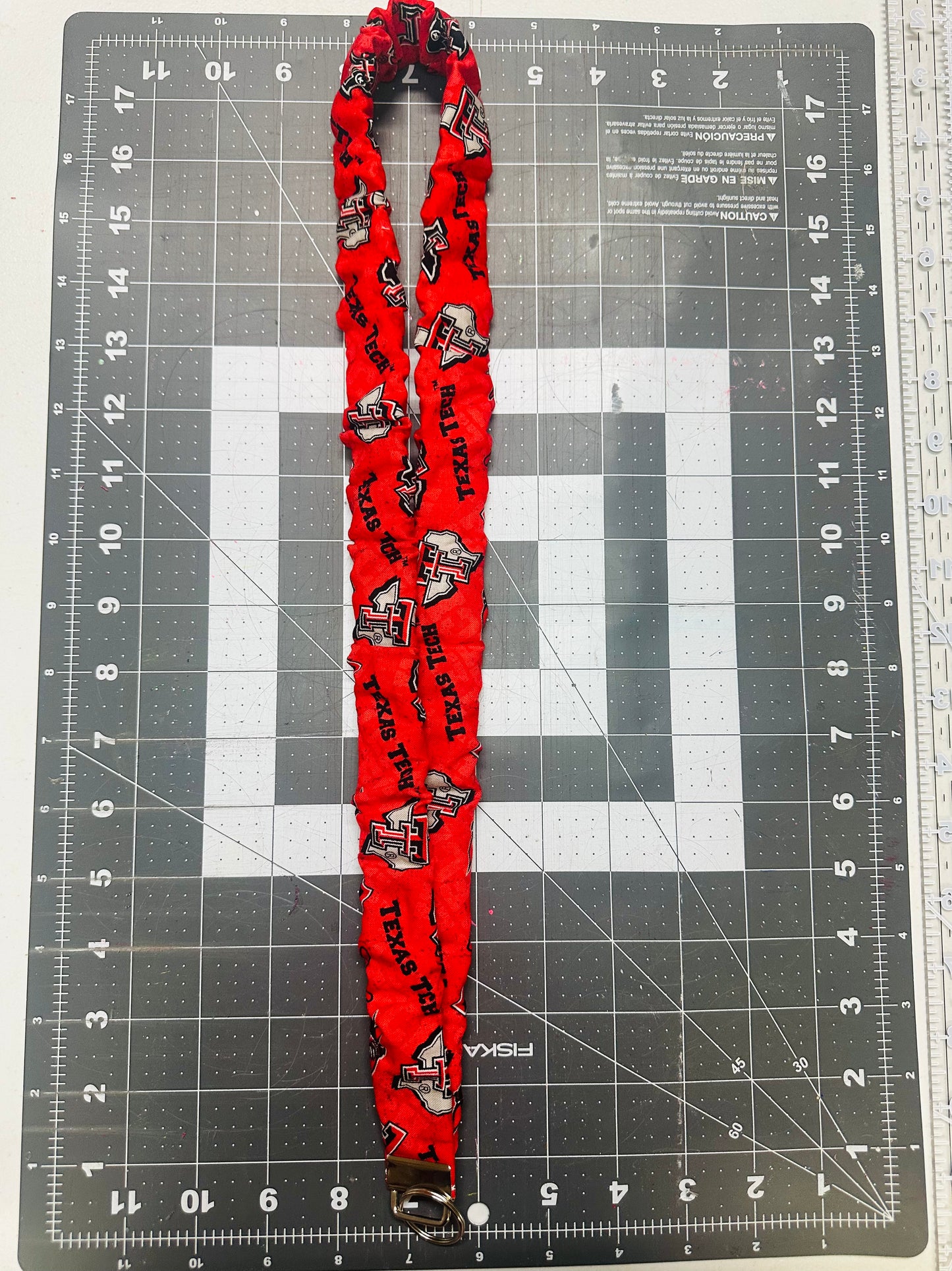 Texas Tech Scrunchie Lanyard