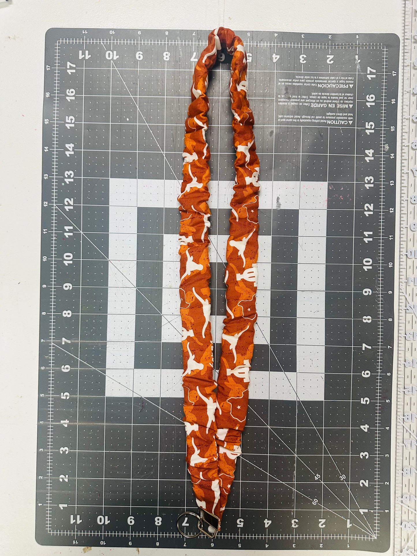 Texas Longhorns Scrunchie Lanyard