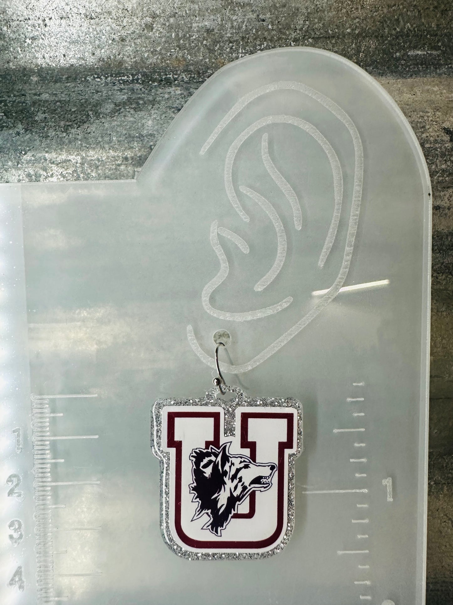 Uvalde Coyotes Dangle Earrings