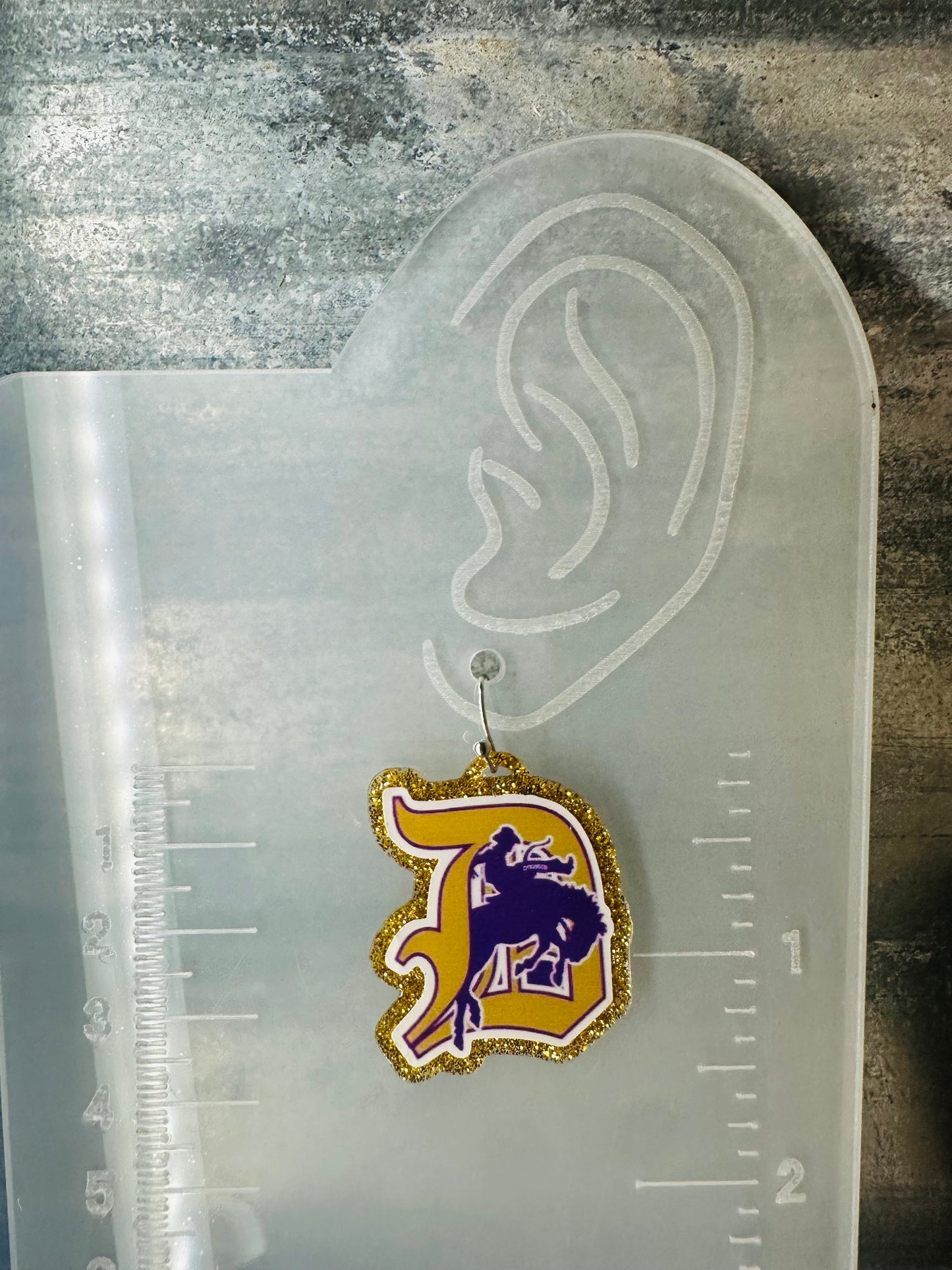 D’Hanis Cowboys Dangle Earrings