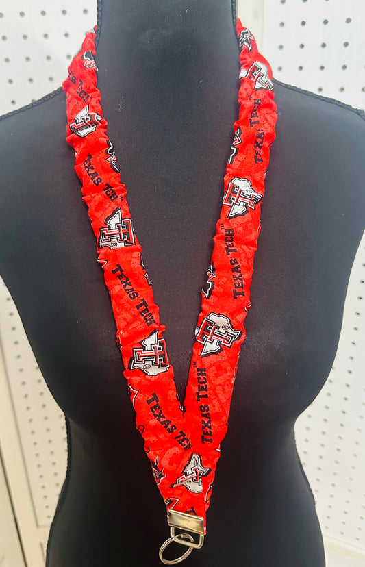 Texas Tech Scrunchie Lanyard
