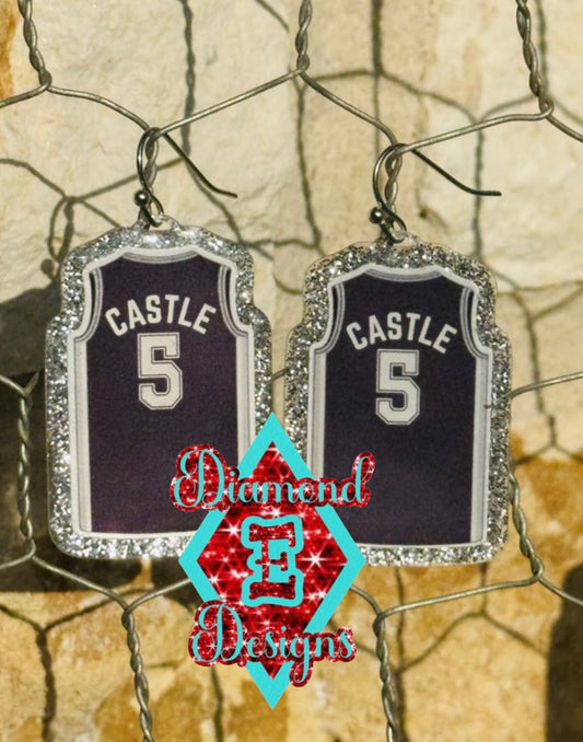 Castle Jersey Earrings