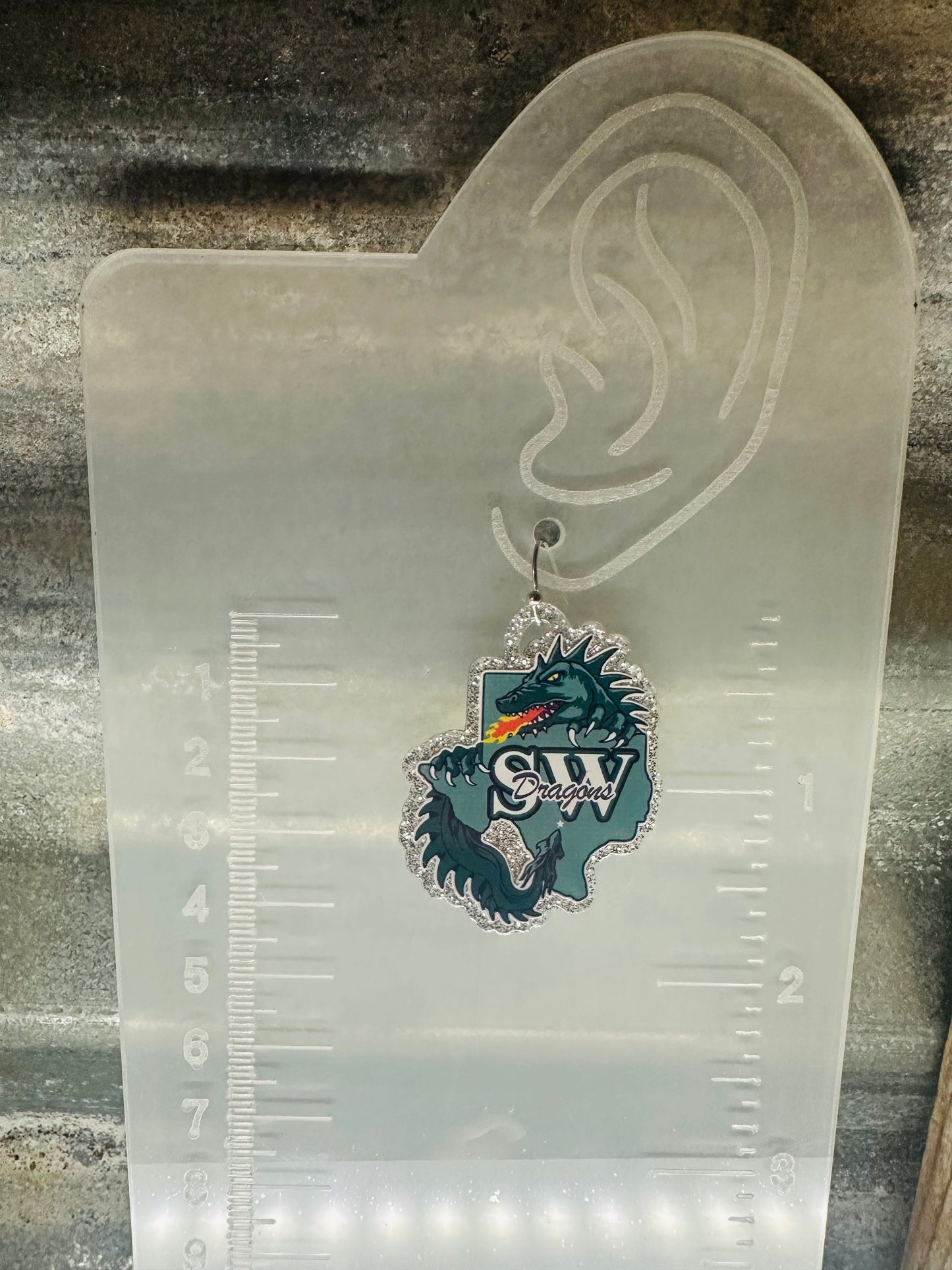 Southwest Dragons Dangle Earrings