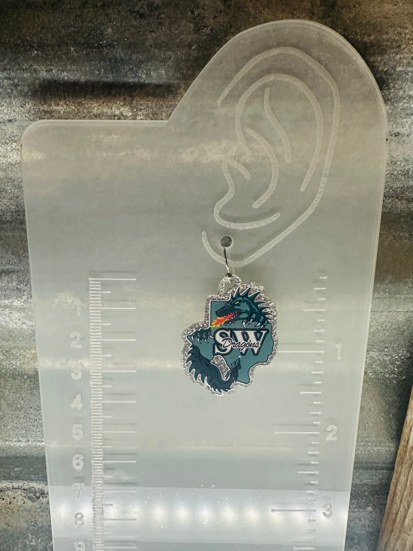 Southwest Dragons Dangle Earrings